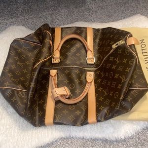 **SOLD on Vestiaire**Louis Vuitton Monogram Keepall 45
